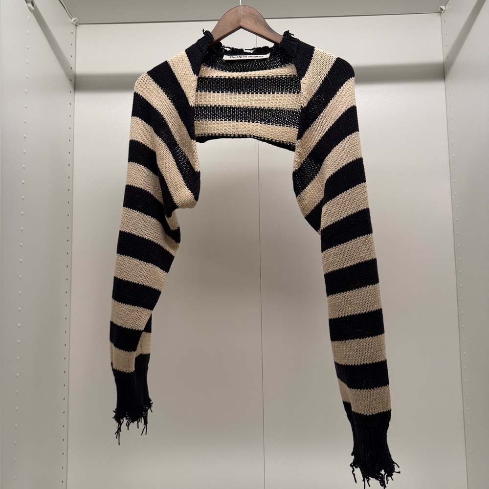 COPY - The Open Project (now Open YY) Striped bolero